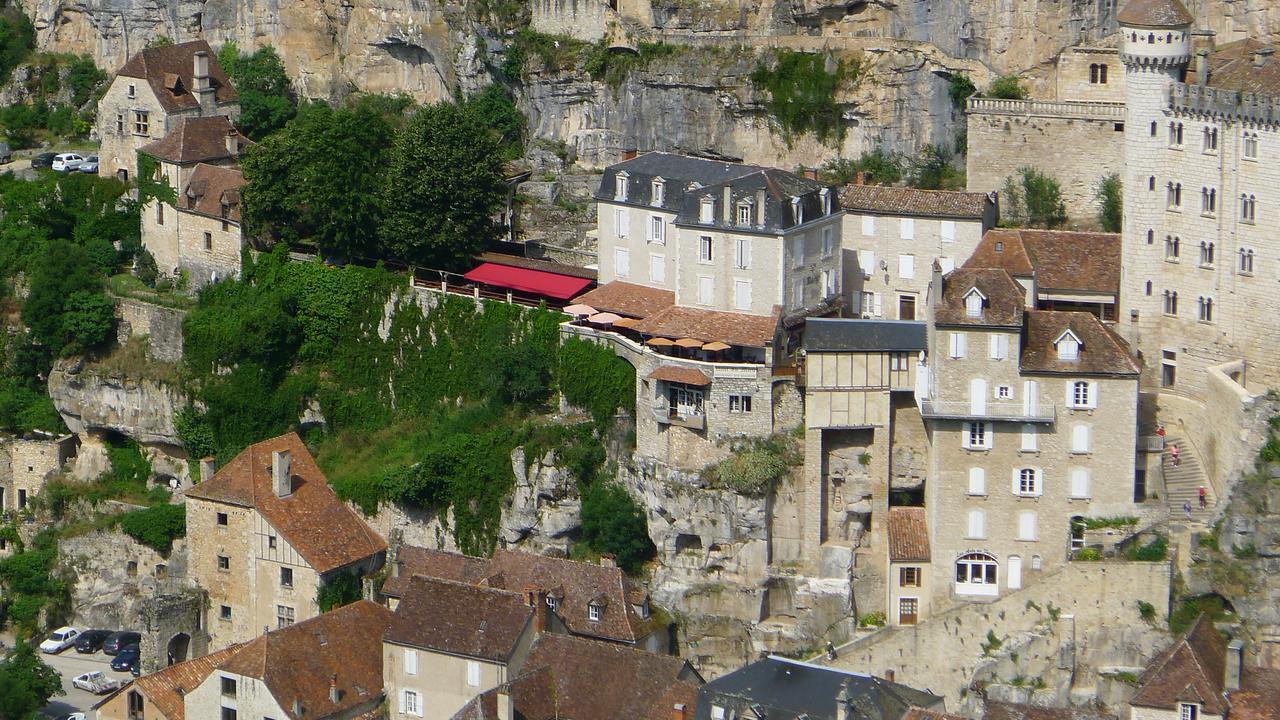 Les Pirondeaux Hotell Rocamadour Eksteriør bilde